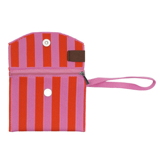Gewebte Geldbörse Julia Pink/Orange - LOT83