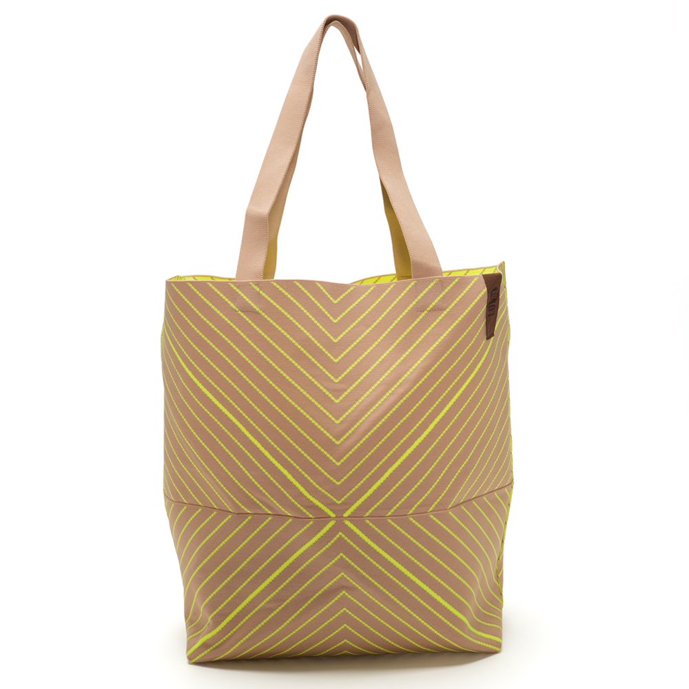 Shopper Lexi - Neon Gelb/Beige - LOT83