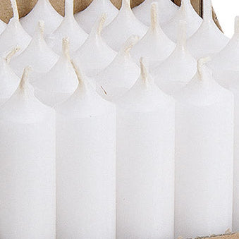 Stabkerze weiß (4er Set)