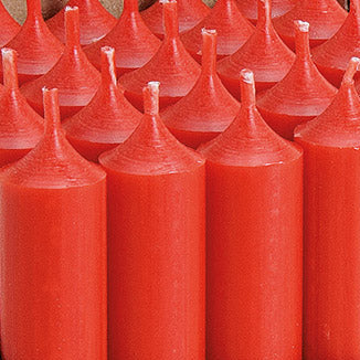 Stabkerze rot (4er Set)