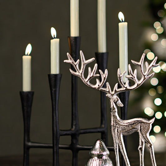 Stabkerze elfenbein (4er Set)