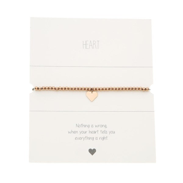 Kugelarmband - Herz