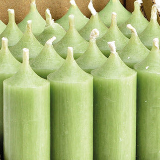 Stabkerze jade (4er Set)