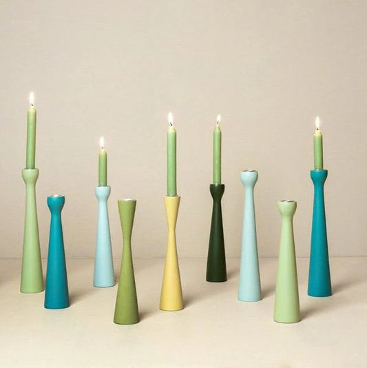 SPAR SET - Kinta Kerzenhalter seladon & rozy - Kinta