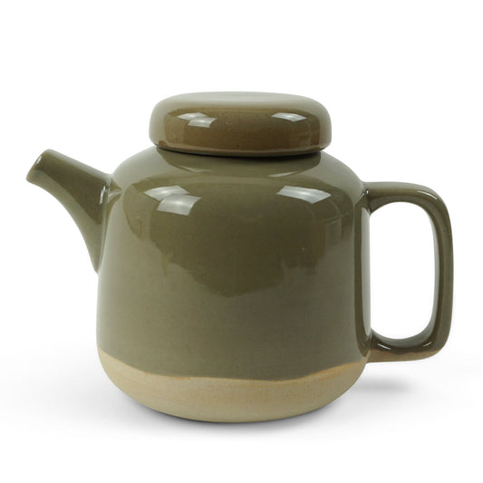 Teekanne Rutunda L und Cup Rutunda 2 Stk khaki - Kinta