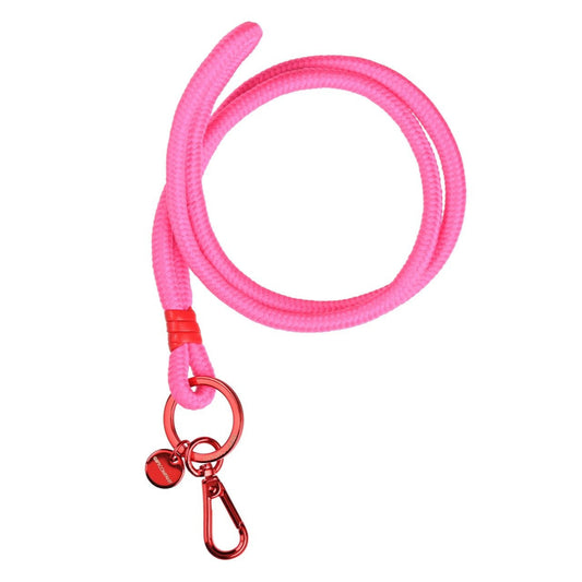 Metropolitan Schlüsselanhänger mit Karabiner pink lang - Giftcompany