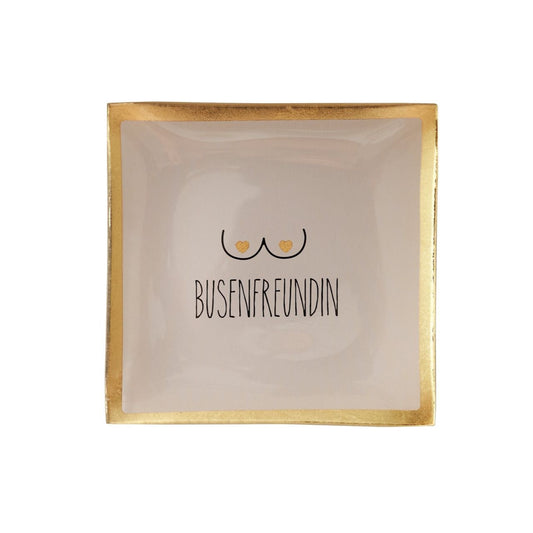 Love Plates S "Busenfreundin" rosa - Giftcompany
