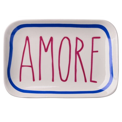 Love Plates M "Amore" weiß - Giftcompany