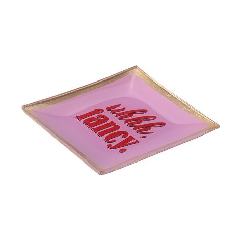 Love Plates S "Uhhh fancy" rosa - Giftcompany