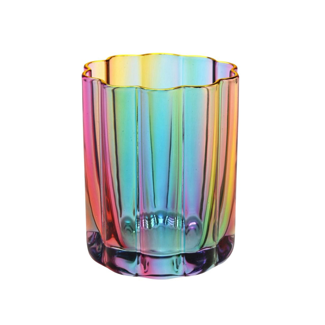 Jacquard Windlicht Wave Regenbogen - Giftcompany