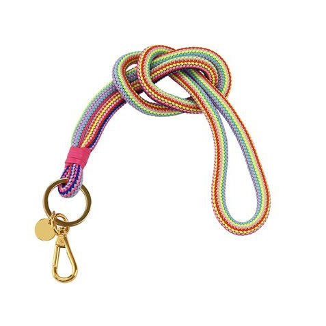 Metropolitan Schlüsselanhänger mit Karabiner rainbow lang - Giftcompany