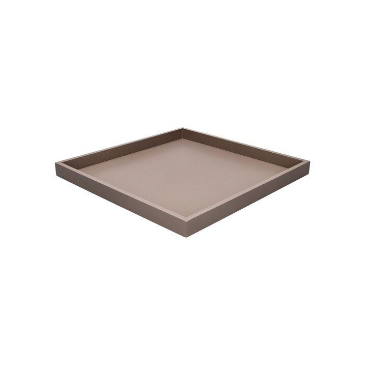 Neo Tablett sandstone/ grau quadratisch - Giftcompany