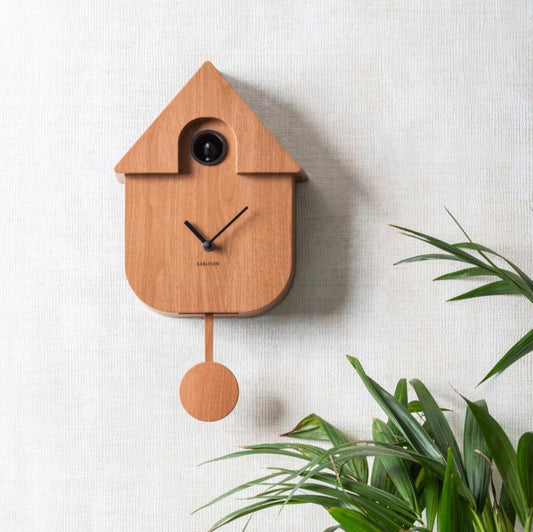 Kuckucksuhr dunkles Holz - Karlsson
