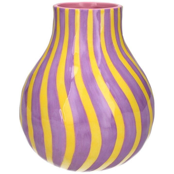 Artisan Vase lila/ gelb - Giftcompany
