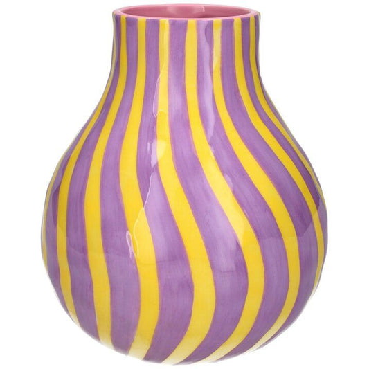 Artisan Vase lila/ gelb - Giftcompany