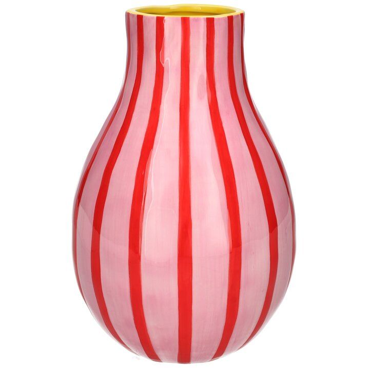 Artisan Vase rosa/ rot - Giftcompany