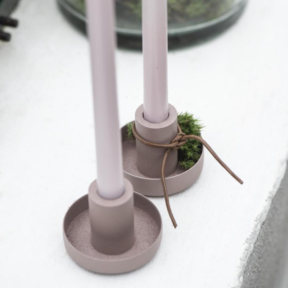Kerzenhalter mini für Stabkerze malva - Ib Laursen