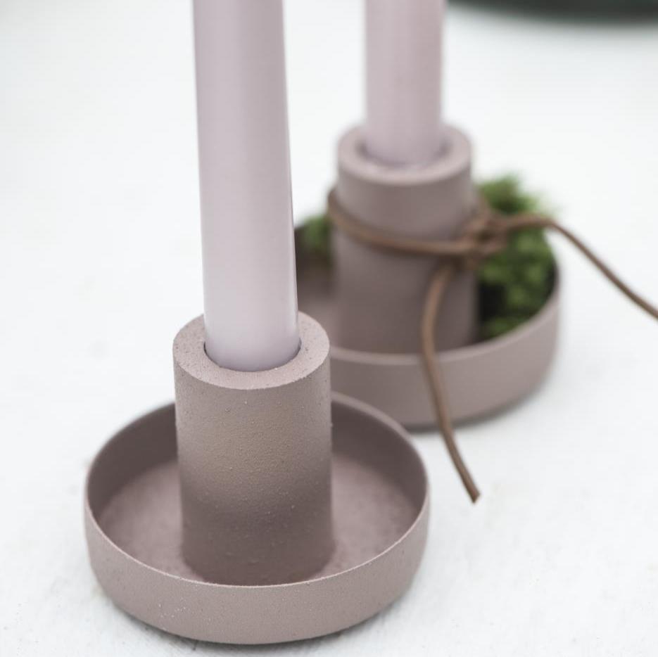 Kerzenhalter mini für Stabkerze malva - Ib Laursen