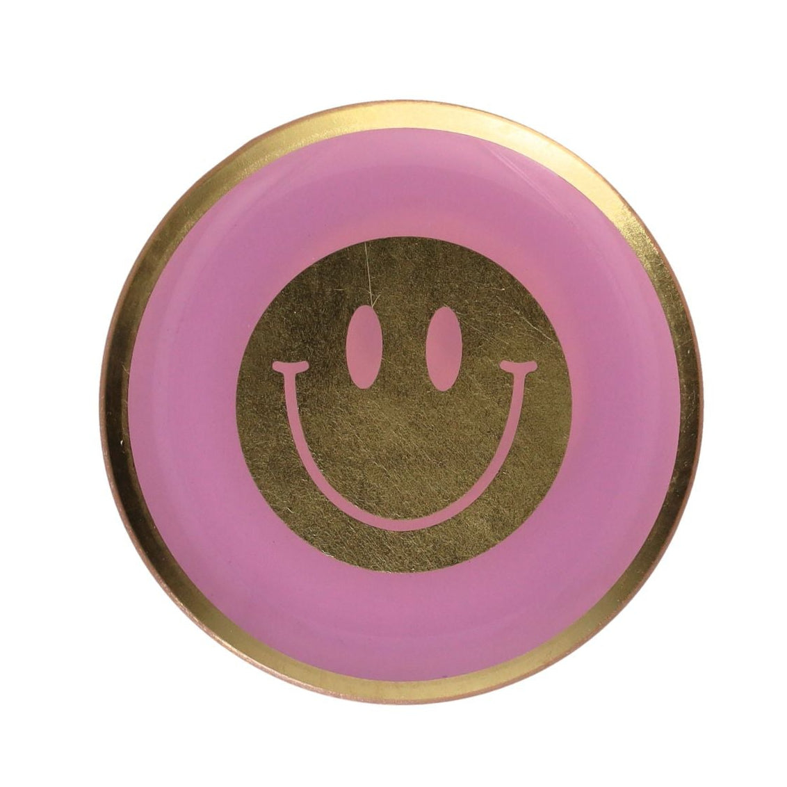 Love Plates M "Lachendes Gesicht" rosa - Giftcompany