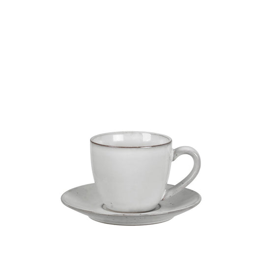 Nordic Sand Tasse mit Untertasse - Broste Copenhagen