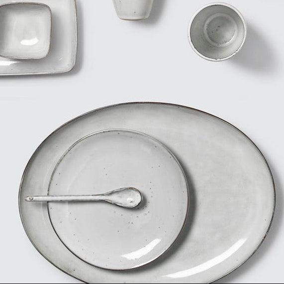 Nordic Sand Platte oval - Broste Copenhagen