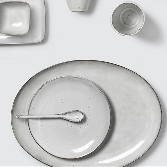 Nordic Sand Platte oval - Broste Copenhagen