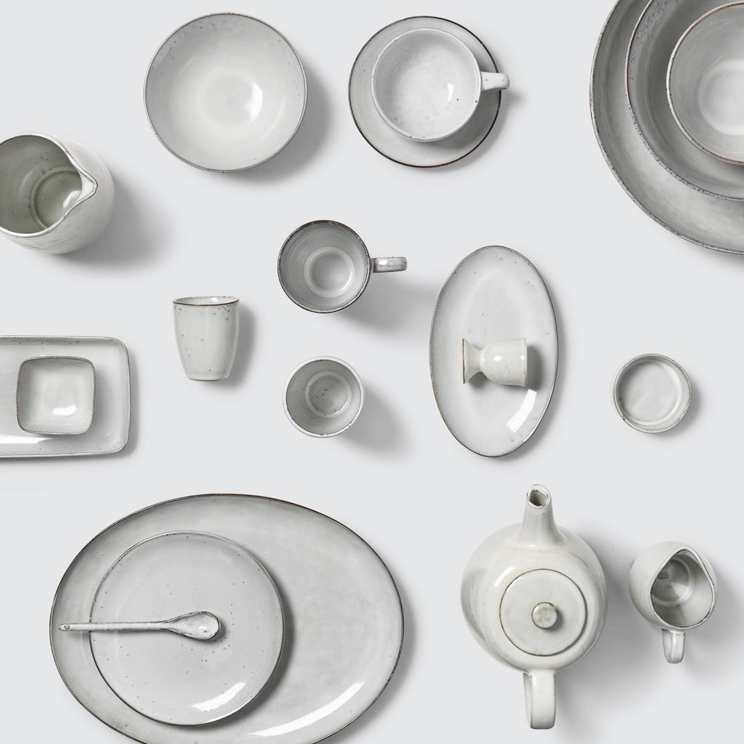 Nordic Sand Pasta Teller - Broste Copenhagen