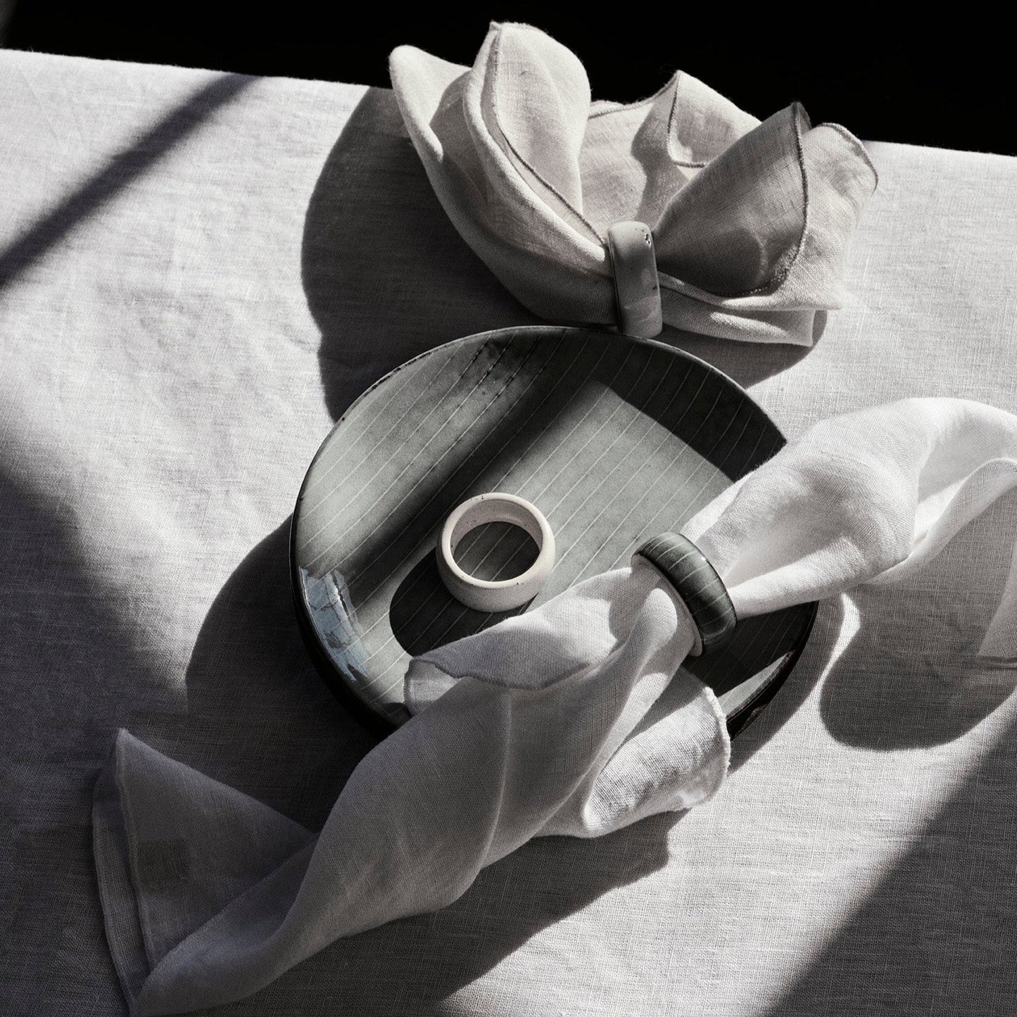 Nordic Sand Serviettenring 6 Stück - Broste Copenhagen