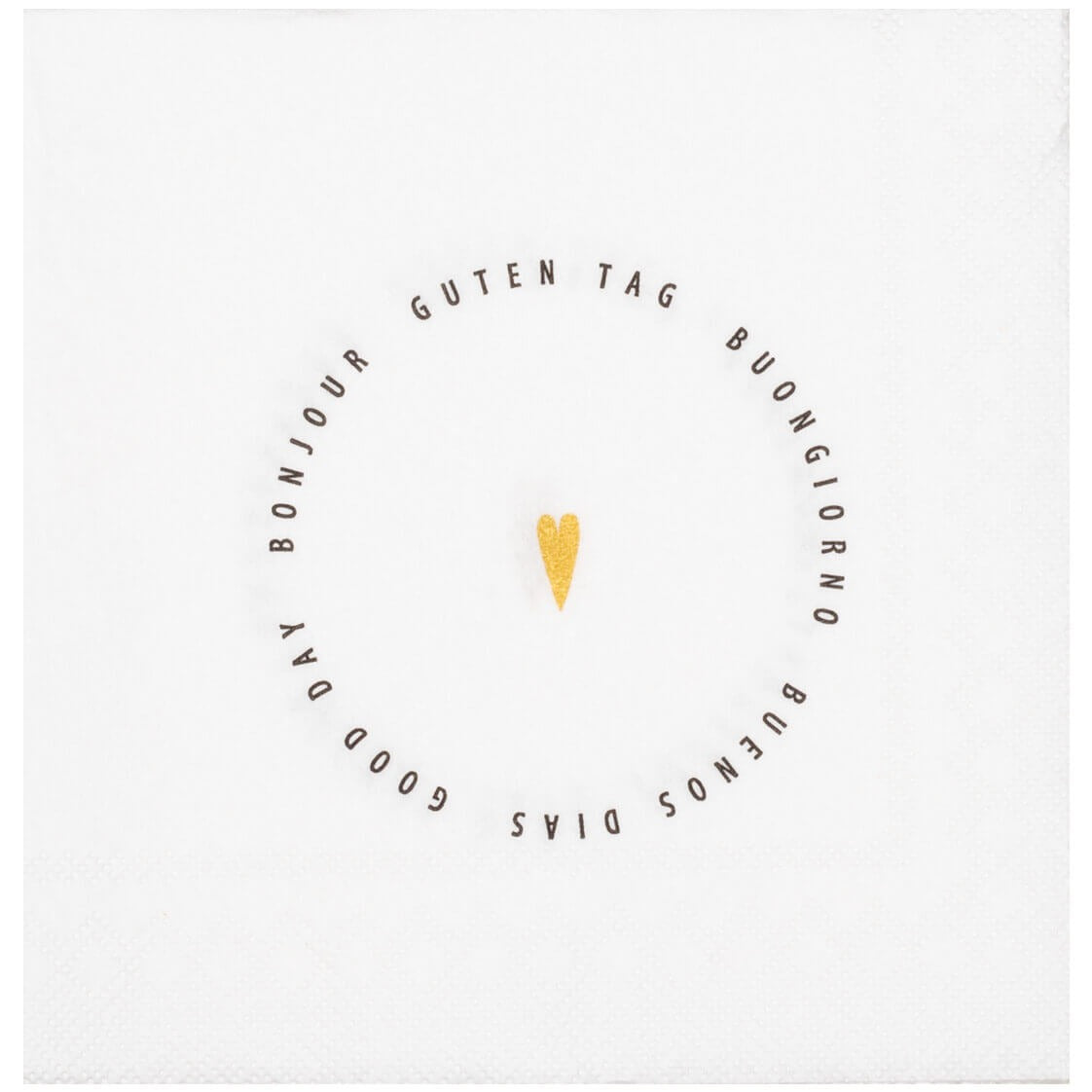 Cocktailservietten "Guten Tag" - Räder