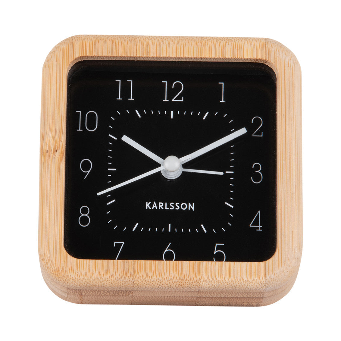 Wecker Neat Square schwarz - Karlsson