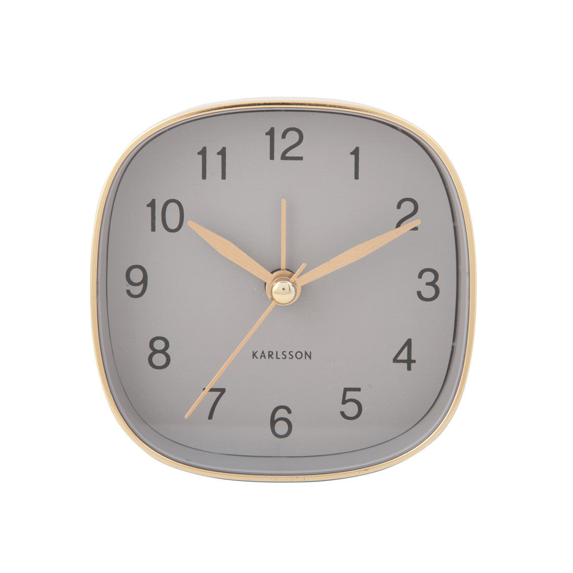 Wecker Travel Square grau - Karlsson