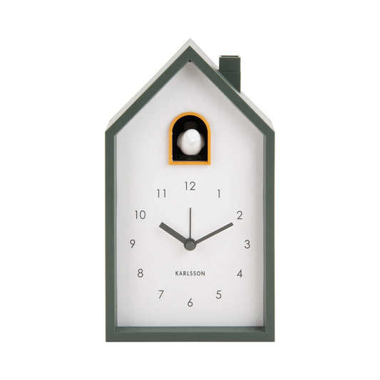 Wecker Modern Cuckoo Jungle green - Karlsson