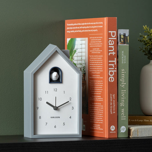 Wecker Modern Cuckoo Grau - Karlsson