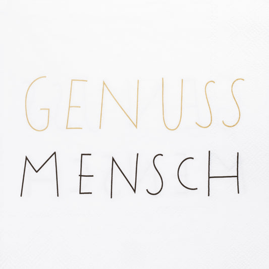 Serviette "Guten Morgen" - Räder