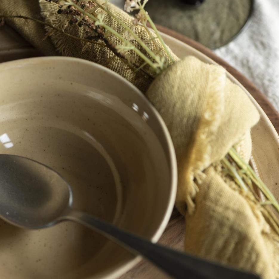 Stoffserviette doppelt gewebt sahara - Ib Laursen