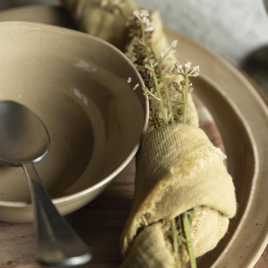 Stoffserviette doppelt gewebt sahara - Ib Laursen