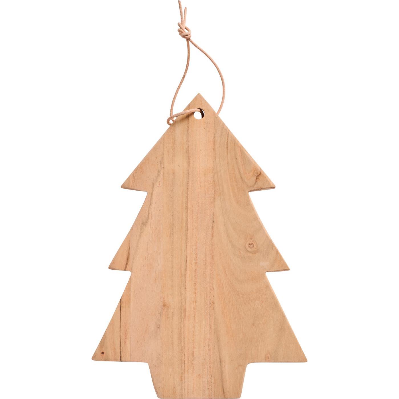 Schneidebrett mit Lederschnur Tannenbaum - Ib Laursen