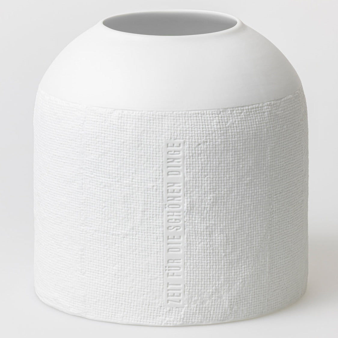 Formsprache Vase "Zeit für die schönen Dinge" - Räder