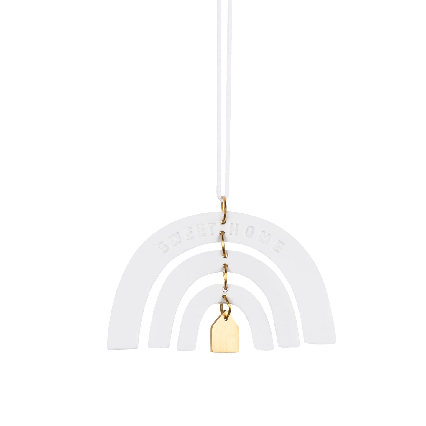 Kleiner Regenbogen Haus "Sweet home" - Räder