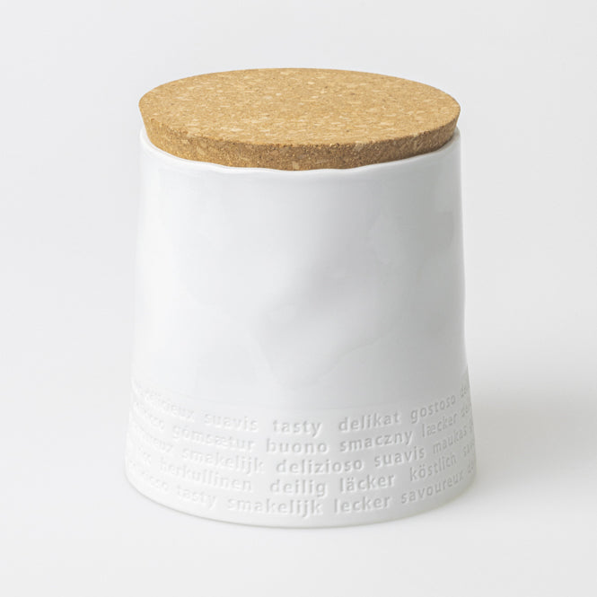 Raumpoesie Vorratsdose "Köstlich" - Räder