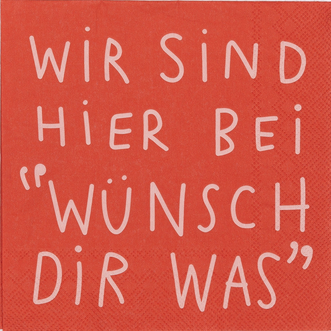 Servietten "Wünsch dir was" - Räder