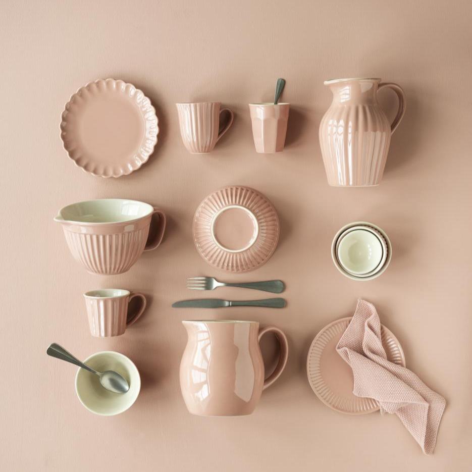 Cafe Latte Becher Mynte Coral Almond - Ib Laursen