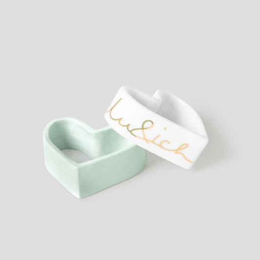 Serviettenringe Set "Du & Ich" - Räder