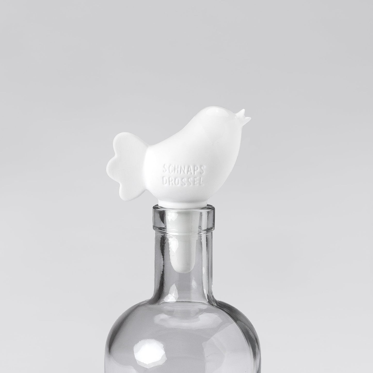 Flaschenverschluss "Schnapsdrossel" - Räder