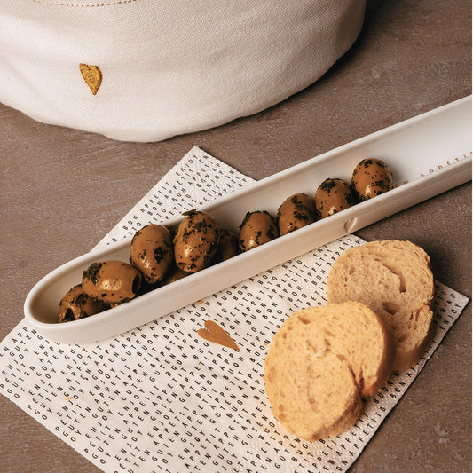 Guten Appetit Servierplatte "Viersprachig" - Räder