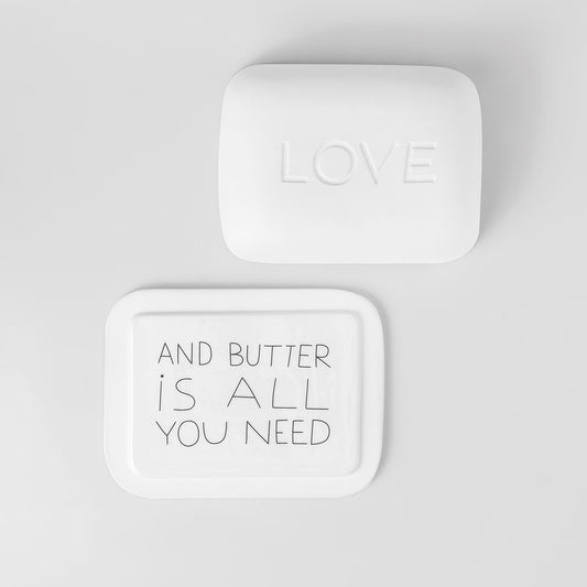 Guten Morgen Butterdose "Love" - Räder