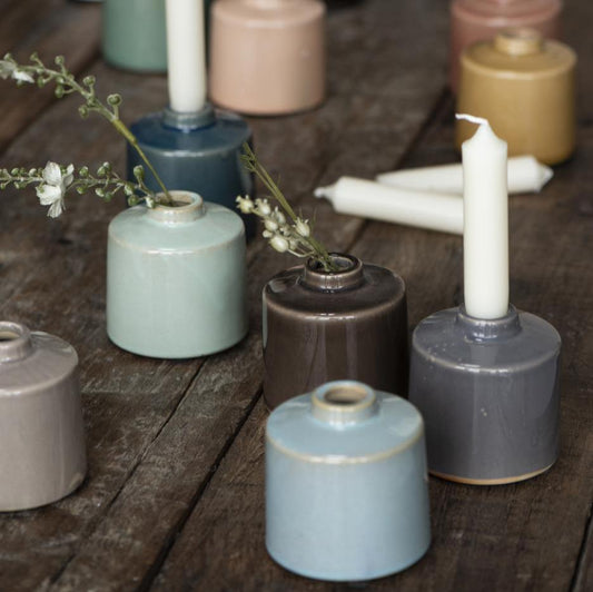 Kerzenhalter Ragnhild dunkelbraun - Ib Laursen