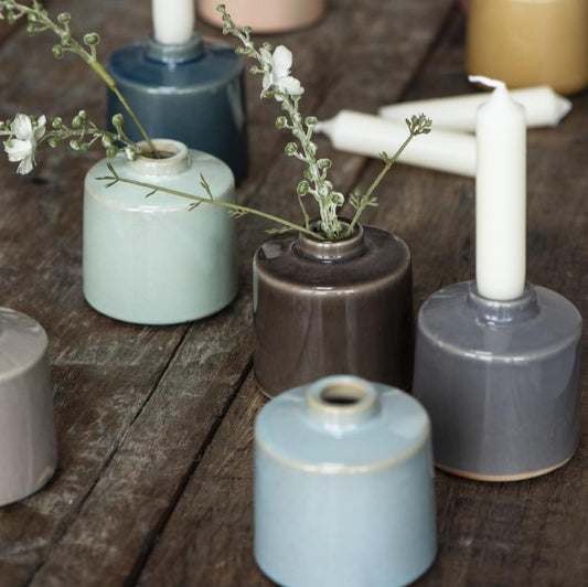 Kerzenhalter Ragnhild dunkelbraun - Ib Laursen