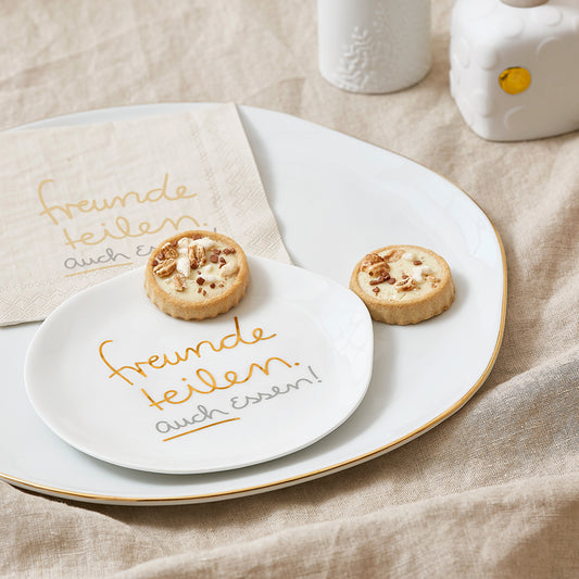 Mix & Match Teller klein "Freunde teilen" - Räder