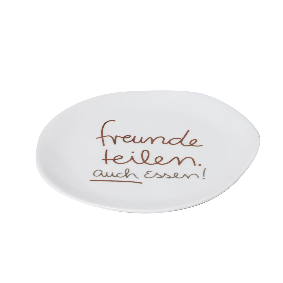 Mix & Match Teller klein "Freunde teilen" - Räder